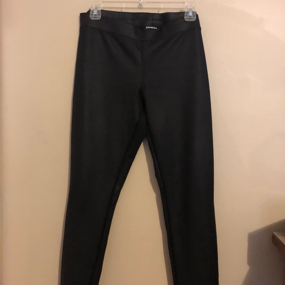 Express Leather Leggings